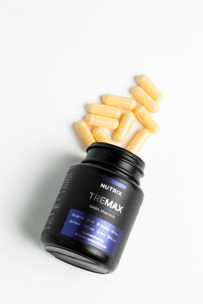 Tremax capsulas Nutrix apoyo temblores - capsulas abiertas detalle