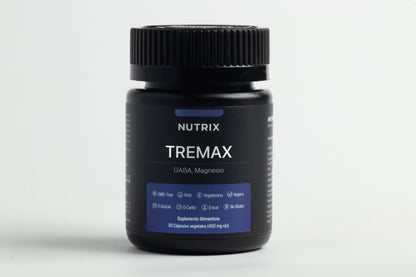 Tremax suplemento natural nervios calma Nutrix - vista lateral