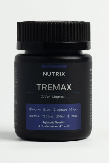 Tremax capsulas apoyo temblores estres fatiga Nutrix - frasco principal
