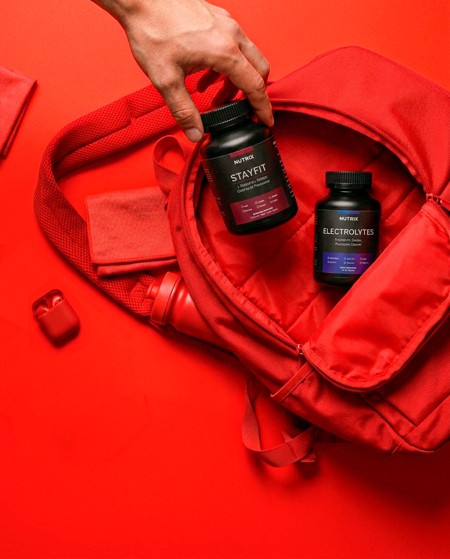 StayFit y Electrolytes Nutrix en sesión fitness